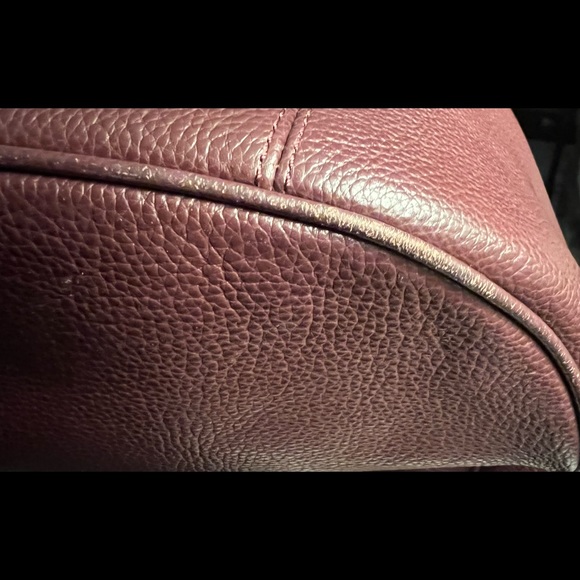 Coach bag Excellent condition Color: Burgundy - Picture 11 of 15